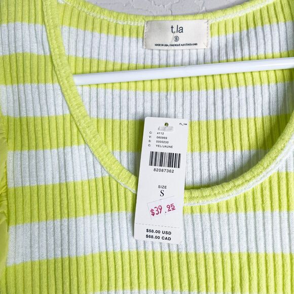 Anthropologie t.la Striped Top - Picture 6 of 6